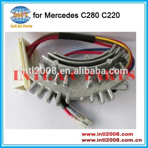 5HL351321101 0148350005 2028202510 HVAC Blower Motor Resistor para Mercedes C220 C280 2.8L 2.2L 94 95