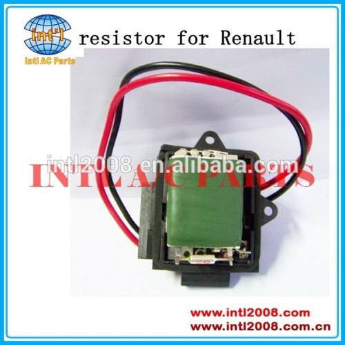 aquecedor do motor do ventilador do ventilador resistor para renault parte de ar condicionado regulador de controle