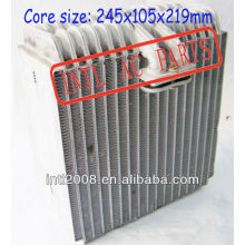 Evaporador ac central ar condicionado carro bobina de evaporador para toyota 4y-r12 ar condicionado uma/c ac núcleo do evaporador( corpo) 245x105x219mm