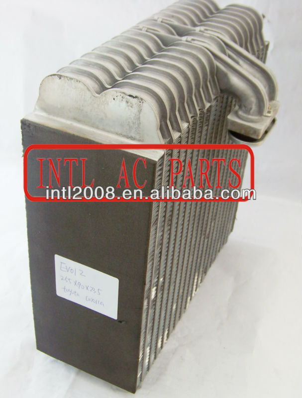 ac Evaporator Core Car Aircon Evaporator Coil For Toyota Corolla air conditioning A/C AC EVAPORATOR Core (Body) 255x90x235mm