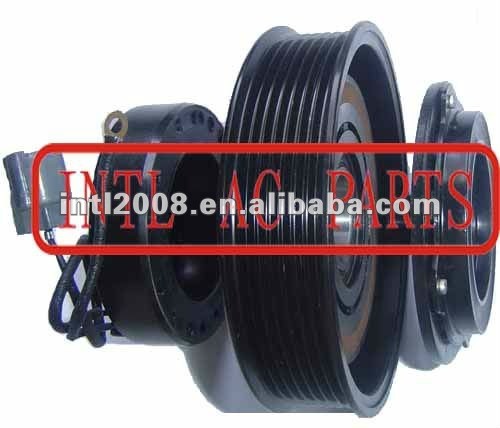 auto air conditioning ac compressor clutch pulley for 10S15 10S15C 2.4 12V 7PK 136/130mm