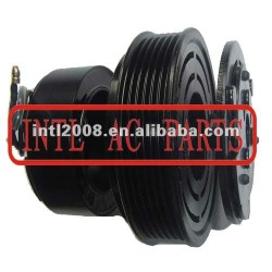 Auto ar condicionado compressor ac polia embreagem para 7h15 12v 6pk 123/119mm