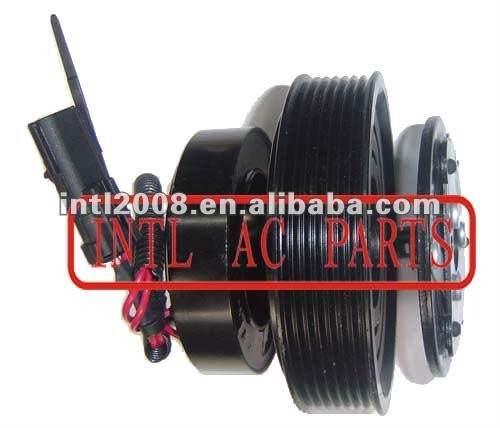 auto air conditioning ac compressor clutch pulley for 7V16 12V 7PK 133/130mm