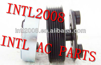 Ac auto um/c compressor de embreagem para nissan tiida 12v 6pk 114/110mm ar condicionado conjunto de embreagem magnética