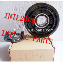 Ar condicionado conjunto de embreagem magnética auto( carro) ac( um/c) compressor embreagem magnética 7seu16c 6 sulcos da polia 6pk 130/126mm