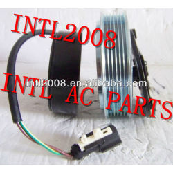 ar condicionado conjunto de embreagem magnética ac auto compressor embreagem magnética 6 sulcos da polia sanden 6v12 mazda 2 6pk y60115810a