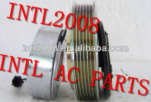 Sanden 7V16 air conditioning auto ac a/c compressor magnetic clutch ASSEMBLY SD7V16 Alfa Fiat Lancia 6PK 6 grooves pulley 1157F