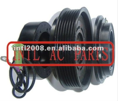 Um/c compressor com a embreagem 6 sulcos da polia aplicável para audi 7sbu16c a6