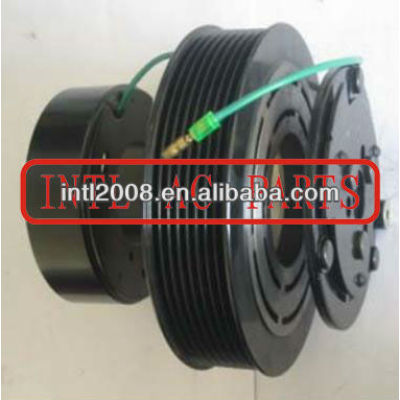 Sanden 7H15 SD7H15 air con ac a/c compressor clutch assy Volvo Trucks CLUTCH assembly 8 grooves pulley 8PK PV8 3962650 8142555