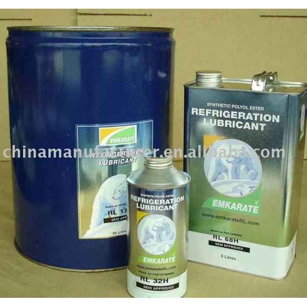 Lubrican compressor oil EMKARATE RL17H RL32H RL68H