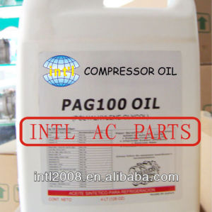 Pag 46 100 150 4 um litro/c r134a óleo compressor um/c sistemas de ar condicionado do carro r134a compressor pag de óleo lubrificante e refrigerante