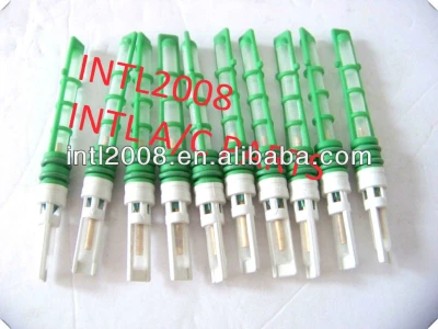 INTL-J016 GREEN COLOR Auto air conditioner orifice tube/Throttle valve/T-top auto A/C orifice tube High Quality
