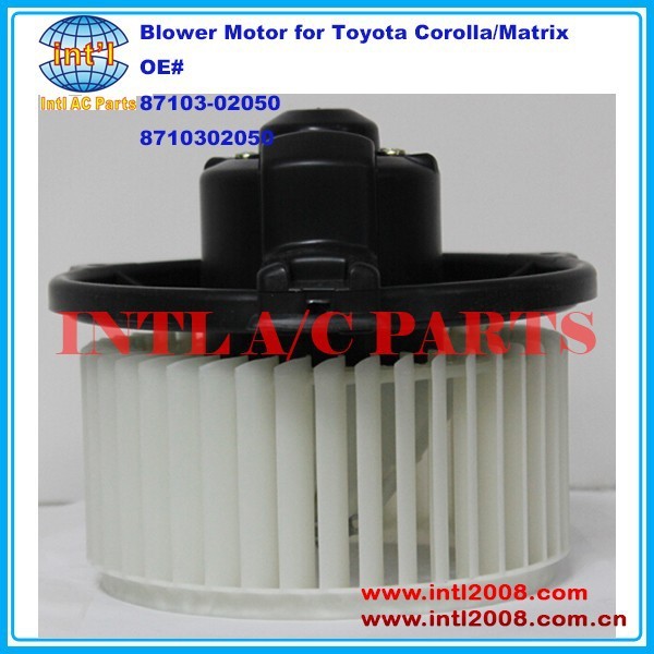8710302050 8710302050 Heater Fan/Motor Assembly for Toyota Corolla/Matrix Auto Blowers INTL
