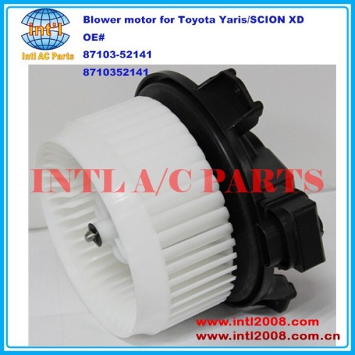 87103-52141 8710352141 HVAC Blower Motor for Toyota Yaris/SCION XD