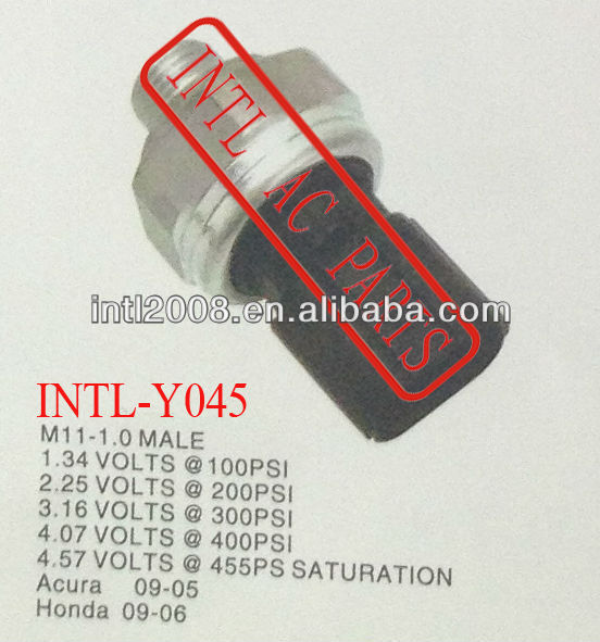 Pressure Switches M11-1.0 MALE for honda Acura A/C Pressure Sensor Air Conditioning Transducer Switch