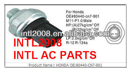 Ac auto um/c pressão interruptor de pressão de ar condicionado sensor para honda 80440-cn7-901 80440cn7901 80440 cn7 901