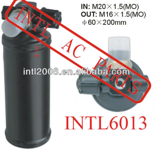 Ar condicionado ac secador do receptor uma/c receptor secador/acumulador em: m20x1.5 fora: m16x1.5( mo) 60x200mm filtro secador& switch