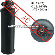 Ar condicionado ac secador do receptor uma/c receptor secador/acumulador 75x300mm 3/8"( f) filtro secador