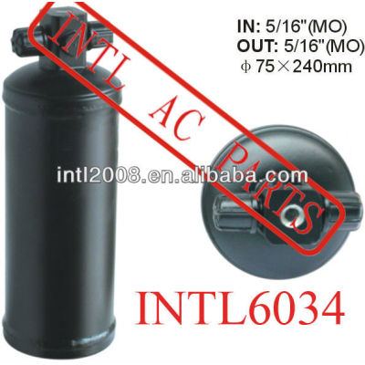 Air conditioning ac Receiver Drier a/c receiver Dryer / Accumulator 75x240mm Filter Drier 5/46