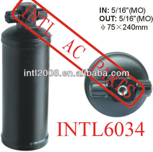 Ar condicionado ac secador do receptor uma/c receptor secador/acumulador 75x240mm filtro secador 5/46"( mo)