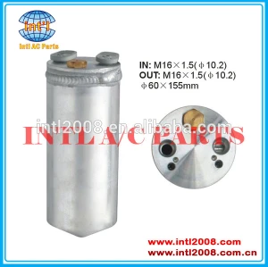 Air conditioning ac Receiver Drier a/c receiver Dryer / Accumulator 60x155mm M16x1.5 Filter Drier