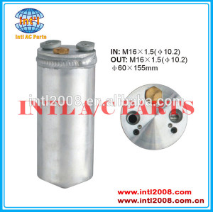 Ar condicionado ac secador do receptor uma/c receptor secador/acumulador 60x155mm m16x1.5 filtro secador