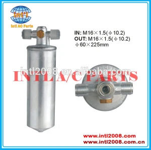 Air conditioning ac Receiver Drier a/c receiver Dryer / Accumulator 60x225mm M16x1.5 Filter Drier