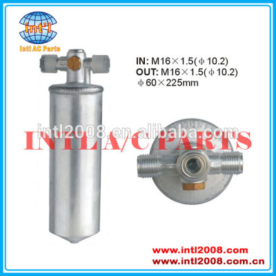 Air conditioning ac Receiver Drier a/c receiver Dryer / Accumulator 60x225mm M16x1.5 Filter Drier