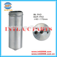Ar condicionado ac secador do receptor uma/c receptor secador/acumulador 60x170mm filtro secador