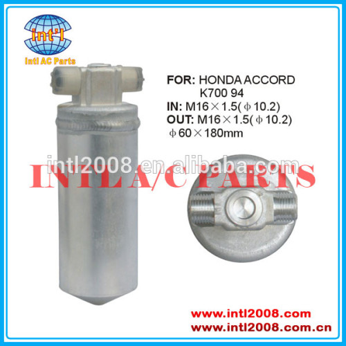 Air conditioning ac Receiver Drier a/c receiver Dryer / Accumulator 60x180mm for-Honda-accord Filter Drier