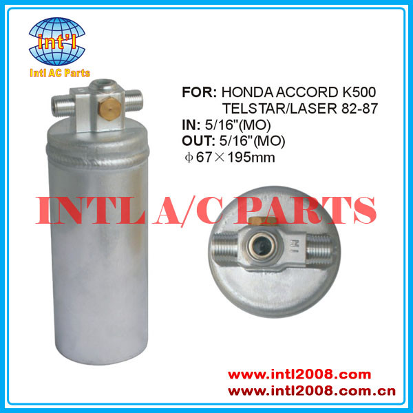 Air conditioning ac Receiver Drier a/c receiver Dryer/Accumulator 67x195mm for-Honda-Accord Filter Drier