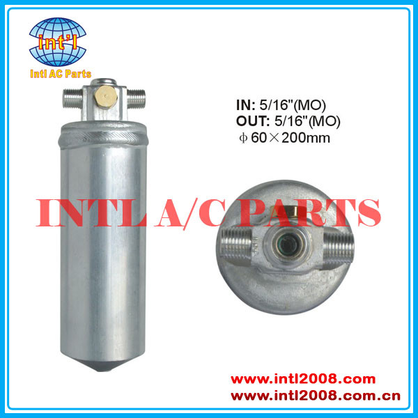 Air conditioning ac Receiver Drier a/c receiver Dryer/Accumulator 60x200mm 5/16" Filter Drier
