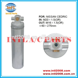 Air conditioning ac Receiver Drier a/c receiver Dryer/Accumulator 60x275mm Nissan Cedric Filter Drier