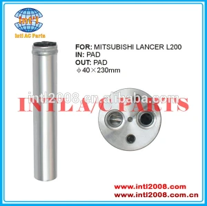 Mitsubishi Lancer L200 a/c Receiver Drier Dryer Accumulator for auto air conditioning 40X230MM