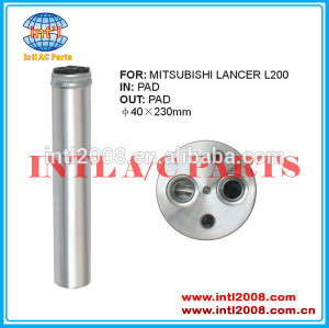 Mitsubishi Lancer L200 a/c Receiver Drier Dryer Accumulator for auto air conditioning 40X230MM