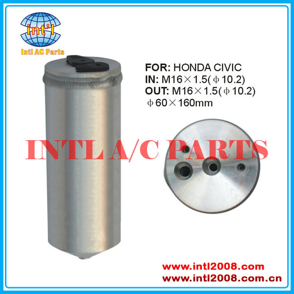 Receiver Drier Dryer a/c Accumulator for HONDA CIVCI auto air conditioning 60X160MM