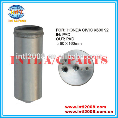 Receiver Drier Dryer a/c Accumulator for Honda Civic K600 1992 auto air conditioning 60X160MM