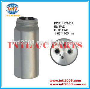 Receiver Drier Dryer a/c Accumulator for Honda auto air conditioning 67X165MM
