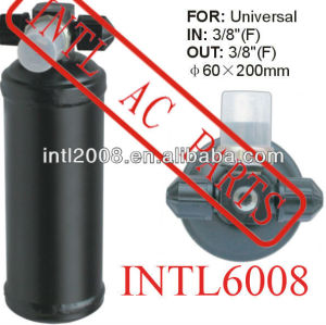 receptor secador de acumulador de secador do receptor 60x200mm uso universal