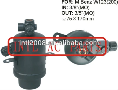 a/c Accumulator Receiver Drier Dryer for Mercedes-Benz W123 (200) auto air conditioning 75X170MM