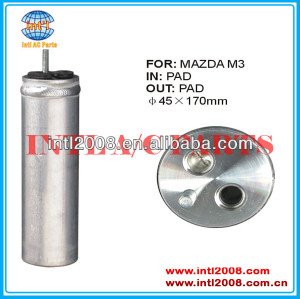 Receiver Filter Drier a/c Dryer receivers Accumulator for Mazda 3 M3 2.0L 2.3L 2004-2009 RD 10120C D65161501 BP4K61501A