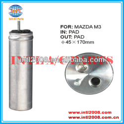 Receiver Filter Drier a/c Dryer receivers Accumulator for Mazda 3 M3 2.0L 2.3L 2004-2009 RD 10120C D65161501 BP4K61501A