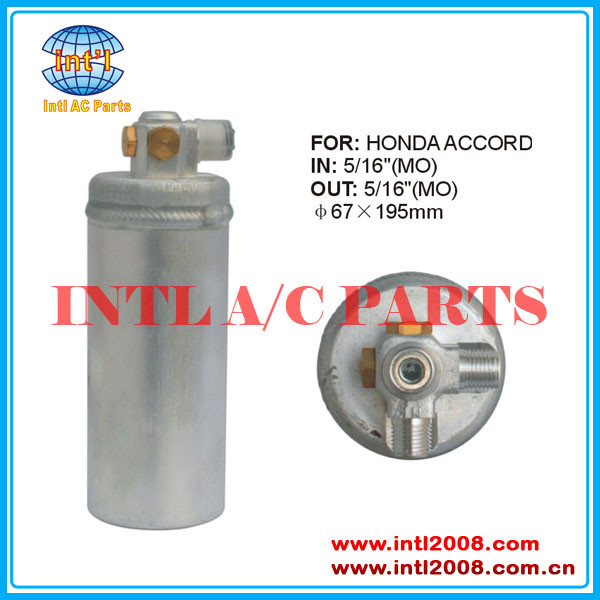 Receiver Drier Dryer a/c Accumulator for Honda Accord auto air conditioning 67X195MM