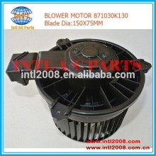 Diâmetro da lâmina 150x75mm com 12v blower motor ac fan motor 871030k130 88550-97501 para toyota hilux sr/srv/sw4 2005- 2010
