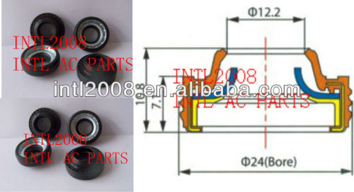 Reparação anel de vedação / Shaft Seal / lip selo / óleo Seal R134a para Mitsubishi MSC90C MSC105C