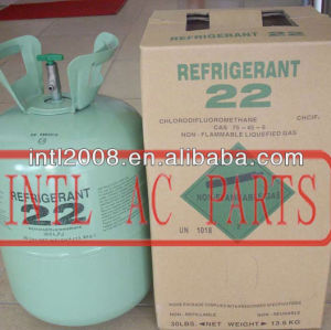 Automotive cooling /air conditioning Refrigerant gas cylinder 13.6kg/30lbs 99.9% purity (China High Quality)