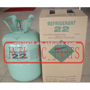 Automotive cooling /air conditioning Refrigerant gas cylinder 13.6kg/30lbs 99.9% purity (China High Quality)