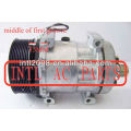 Sd7h15 709 pv10 polia ac compressor sanden 7h15 709 auto um/c compressor sanden709 7h15 marca novo