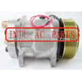 Sd7h13 706 8902 pv8 polia ac compressor sanden 7h13 706 8902 auto um/c compressor sanden706 sd706 7h13