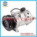 Denso 10s17c ar condicionado uma/c compressor pv6 sulcos com diâmetro mm 120 para o cadillac cts v6 3.2l 89023449